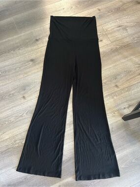 The Group Aritzia Black Wide-Leg Women's Jumpsuit Pants